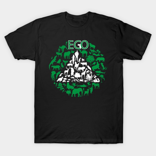 ECO or EGO - ECONOMIC or EGOISTIC T-Shirt by sweetczak